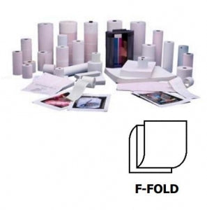 Print Media Corporation F-Fold Chart Paper - CHART, GENERIC, BLANK, F-FOLD, 50"X75"X262" - 8341645