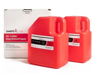 Post Medical Sharps Disposal Mail-Back Kits - Sharps Retrieval Kit, 2 gal., 2/Pack - PMSA-2G2