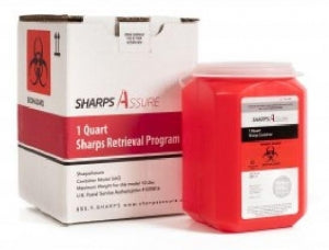 Post Medical Sharps Disposal Mail-Back Kits - Sharps Retrieval Kit, 1 qt. - PM-SAQ