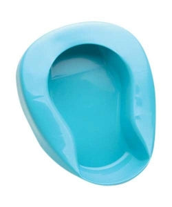 Inteplast Group Disposable Pontoon Bedpans - Pontoon Bedpan, Blue, 250 lb. Capacity - 85