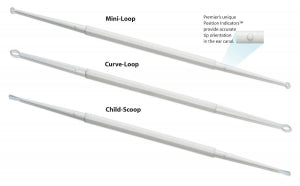 Premier Medical Disposable Ear Curette - Disposable Double-Ended Curved-Loop Ear Curette - 1038042