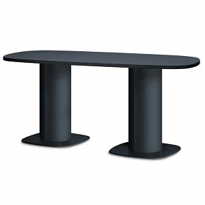 Pineapple Cumulus Behavioral Health Dining Tables - TABLE, DINING, CUMULUS PL, REC, ANTHRACITE - 1CSPT1890-AN