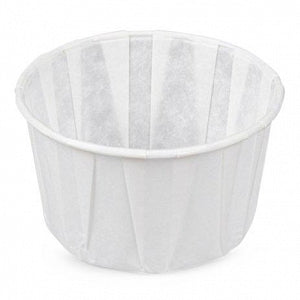 Dart Container Solo Pleated Paper Portion Containers - Pleated Portion Paper Cups, 3.25 oz. - GPK-F325