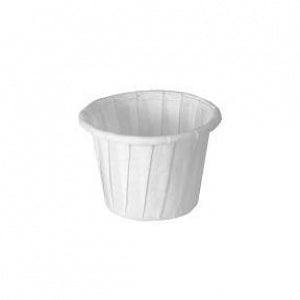 Dart Solo Paper Portion Containers - Treated Paper Soufflé Cup, 3/4 oz. - SOL-075