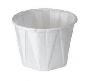 Dart Solo Paper Portion Containers - Treated Paper Soufflé Cup, 3/4 oz. - SOL-075