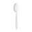 Dart Guildware Extra Heavyweight Polystyrene Plastic Spoons - Heavy-Duty Plastic Spoon, White - SOL-GBX7TW