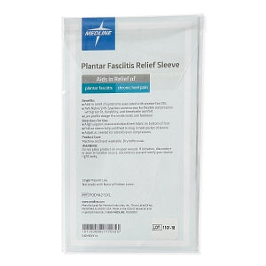 Medline Plantar Fasciitis Relief Sleeve - Black Plantar Fasciitis Sleeve, One, Size XL (Men's 12.5-15/Women's 11.5-13) - POD14215XL