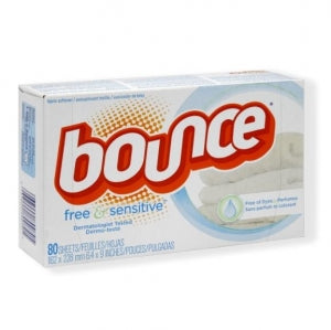 Procter and Gamble Bounce Dryer Sheets - Bounce Dryer Sheet, Free and Gentle - 00037000340874