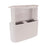 Essity Professional Tork Xpress Countertop Towel Dispensers - Tork Xpress 302020 Countertop Multifold Hand Towel Dispenser, Plastic, White, 7.92" H x 12.68" W x 4.56" D, for use with Tork MB550A, MB640, MB540A - 302020