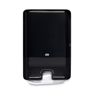 Essity Tork Elevation Xpress Hand Towel Dispensers - Tork 552028 Elevation Xpress Hand Towel Dispenser, Black, 17.5" H x 11.9" W x 4.0" D, for use with Tork 100297, 420570, 101293, 424814 and 424864 - 552028