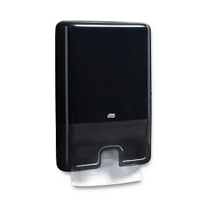 Essity Tork Elevation Xpress Hand Towel Dispensers - Tork 552028 Elevation Xpress Hand Towel Dispenser, Black, 17.5" H x 11.9" W x 4.0" D, for use with Tork 100297, 420570, 101293, 424814 and 424864 - 552028