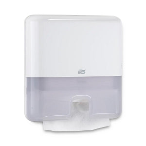 Essity Tork Elevation Xpress Mini Hand Towel Dispensers - Tork 552120 Elevation Xpress Mini Hand Towel Dispenser, White, 11.6" H x 11.9" W x 4.0" D, for Tork 100297, 420570, 101293, 424814 and 424864 - 552120