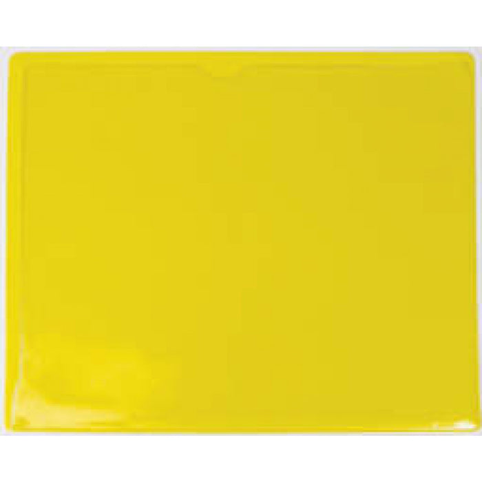 Material: Vinyl Color: Yellow 25/Pack