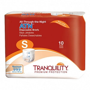 Principle Business Enterprises Tranquility ATN Adult Incontinence Briefs - Tranquility ATN Adult Disposable Incontinence Briefs, Size S - 2184