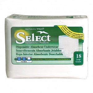 Principle Tranquility Select Disposable Absorbent Underwear - Tranquility Underwear, Disposable, Absorbent, Select, Size L - 2606