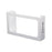 Mild Steel PPE Holder - White Small - 6.5"W x 4.25"D x 10.5"H