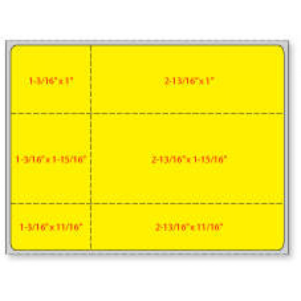 Label Mckesson/Hboc Direct Thermal Paper Permanent 3" Core 4" X 3 Yellow 2000 Per Roll