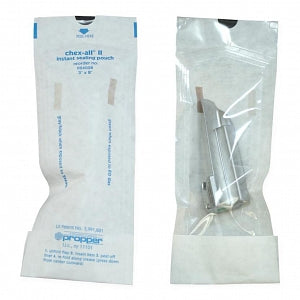 Propper Chex-All II Sterilization Pouches - POUCH, CHEX-ALL 3 X 8 - 02400800