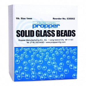 Propper Manufacturing 1.0 mm Solid Glass Beads - 1.0 mm Solid Glass Beads, 1 lb. - 03000200