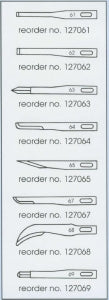 Propper Mfg Fine Surgical Blades - Surgical Blade, Fine, #62 - 12706200