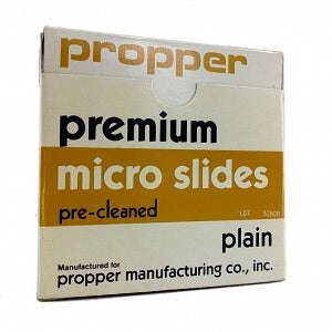 Propper Mfg Premium Micro Slides - SLIDES, MICRO PREMIUM. PLAIN 3''X1'' - 15820100