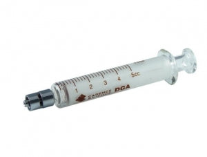 Cadence Dissolved Gas Analysis (DGA) Syringes - Dissolved Gas Analysis Syringe, Lock Tip, 5mL, Animal Use Only - G5117