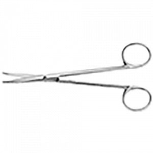 Precision Medical Devices Metzenbaum Curved Scissors - SCISSOR, METZNBAUM, CURVED, STNLSS STEEL, 5" - M9104-3313