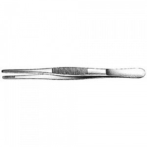 Precision Medical Devices Serrated Dressing Forceps - Dressing Forceps, Serrated, Stainless Steel, 4.5" - M9106-0011