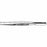 Precision Medical Devices Serrated Tissue Forceps - Tissue Forceps, 1 x 2 Teeth, Stainless Steel, 5.5" - M9106-0514