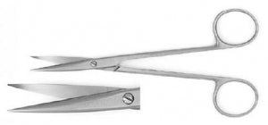 Precision Medical Devices Brophy Scissors - Brophy Surgical Scissors, Curved, Sharp / Sharp, 5.5" - S1049-2114