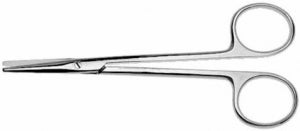 PMD Metzenbaum Scissors - Curved or Straight - Metzenbaum Surgical Scissors, Baby Straight, 4.5" - S1049-3211