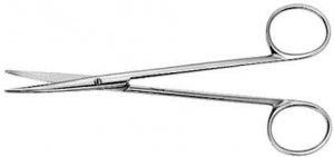 PMD Metzenbaum Scissors - Curved or Straight - Metzenbaum Surgical Scissors, Delicate Curved, 5" - S1049-3313