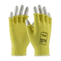 Half-Finger Medium-Weight Kevlar Gloves, 7G, Size L