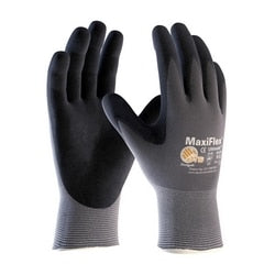 Protective Industrial Maxiflex Seamless Knit Gloves - Maxiflex Microfoam Nitrile Coat Glove, Size L - 34-874/L