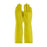 Unsupported Latex Gloves, 20 Mil, 15", Yellow, Size M