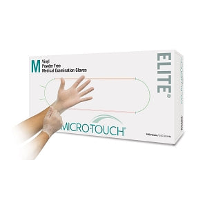 Ansell Microtouch Vinyl Powder-Free Exam Gloves - Micro-Touch Powder-Free Vinyl Exam Gloves, Size S - 3091