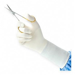 Ansell Encore Perry Style 42 PF Surgical Gloves - Encore Perry Style 42 PF Powder-Free Latex Surgical Gloves with Beaded Cuff, Natural, Size 6.5 - 5711102PF