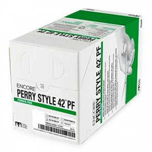 Ansell Encore Perry Style 42 PF Surgical Gloves - Encore Perry Style 42 PF Powder-Free Latex Surgical Gloves with Beaded Cuff, Natural, Size 6.5 - 5711102PF