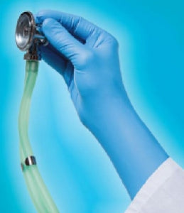 Ansell Micro-Touch Nitrile Exam Gloves - Micro-Touch Nitrile, Powder-Free Exam Gloves, Extended Cuff, Size Large - 6034053