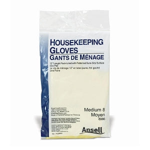 Ansell Healthcare Utility Glove - Ansell Utility Glove, Yellow, Size L - 8988