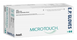 Ansell Healthcare Micro-Touch E. P. Latex Exam Gloves - Micro-Touch E. P. Powder-Free Latex Exam Gloves, Size 6.5 - 9203