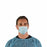 High Five Performance Ear Loop Style Face Masks - 3-Ply Ear Loop Style Surgical Face Mask, Blue - EB10-599-00