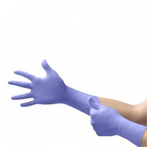 Microflex Supreno EC Nitrile Exam Gloves - Supreno EC Powder-Free Nitrile Exam Gloves with Extended Cuff, Size 3XL - SEC-375-3XL