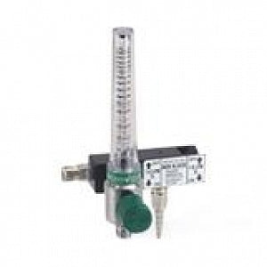 Pre Neb Blocks W/Chrome Body Flowmeter - Flowmeter and Ohmeda Neb Lock, 14-16 lpm - 1MFA6155