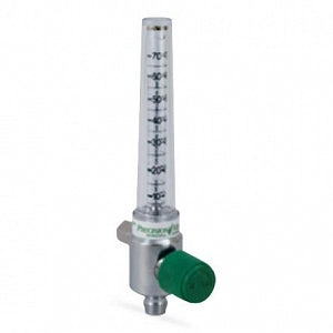 Precision Medical Chemetron Flowmeters - Chrome Flowmeter with Ohmeda Adapter, 1 MFA Series, 70 LPM - 1MFA8005