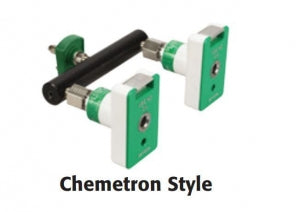 Precision Medical Chemetron Style T Bar Assemblies - Chemetron T-Assembly, Offset Left, O2 - 3152T-L