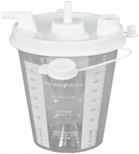 Precision Medical Suction Canisters - Suction Canister, 800 cc - 502519-10