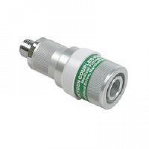 Precision Medical Schrader-Style Vacuum Check Coupler - Schrader-Style Vacuum Check 1/4" NPT Male Coupler - 6353