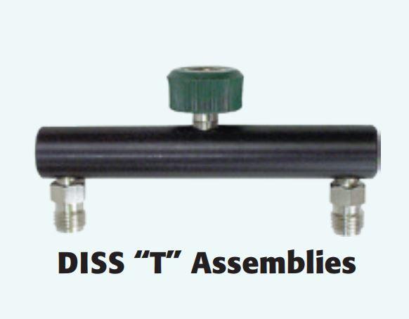 DISS "T" Assemblies w/Check Valves by Pr