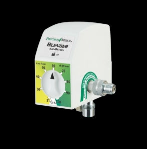 Precision Medical Air-Oxygen Blender Flowmeters - Low Flow Air / O2 Blender - PM5300